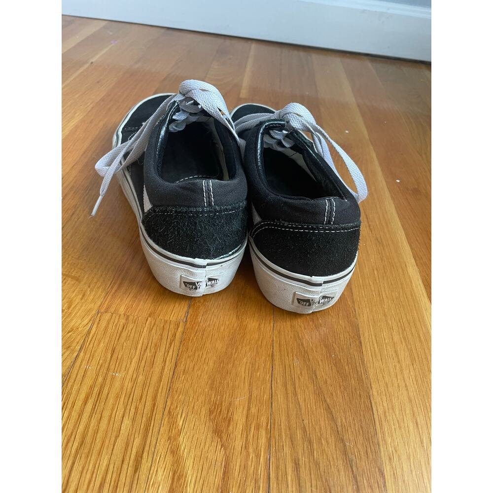Vans black and white old skool sneakers size 6.5 women size 5 men Skate Classic - Picture 4 of 8